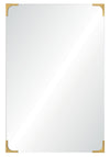 Gold-Edged Mirror - 24\" x 36\"