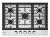 LG 30\" 5-Element Gas Cooktop - Smudge Proof Stainless Steel - CBGJ3023S