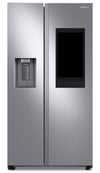 Samsung 36\" 21.5 Cu. Ft. Side-by-Side with Family Hub Refrigerator - Stainless Steel - RS22T5561SR/AC