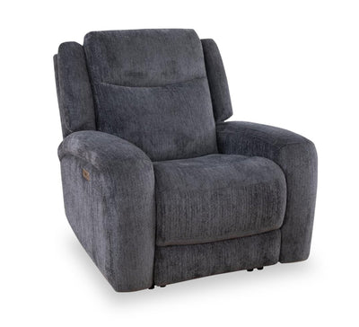Atlantis 38" Fabric Zero Gravity Power Reclining Chair - Dark Grey | Fauteuil à inclinaison électrique Atlantis de 38 po en tissu avec position zéro gravité - gris foncé