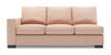 Sofa Lab Track LAF Sofa - Pax Rose
