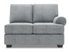 Sofa Lab Roll RAF Loveseat - Luna Pewter