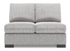 Sofa Lab Track Armless Loveseat - Luna Domino