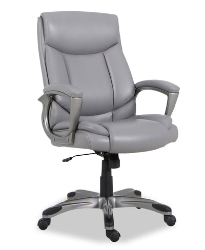 Sealy® Cyrus 25.8" Office Chair - Grey|Chaise de bureau Cyrus de SealyMD de 25,8 po - grise