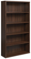 Affirm 34.8\" Commercial Grade 5-Shelf Bookcase - Noble Elm
