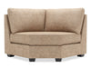 Sofa Lab Roll Curved Wedge - Luxury Taupe