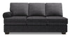 Sofa Lab Roll LAF Sofa - Luxury Charcoal