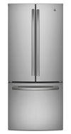 GE 30\" 20.8 Cu. Ft. French-Door Refrigerator - Stainless Steel Fingerprint Resistant  - GNE21DYRKFS