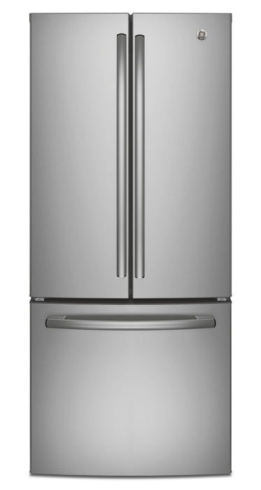 GE 30\" 20.8 Cu. Ft. French-Door Refrigerator - Stainless Steel Fingerprint Resistant  - GNE21DYRKFS
