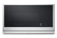 LG 2.1 Cu. Ft. Over-the-Range Microwave with ExtendaVent™ and Sensor Cooking - Smudge Proof Stainles…