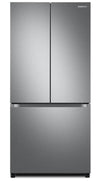 Samsung 33\" 17.5 Cu. Ft. Counter-Depth French-Door Refrigerator - Stainless Steel - RF18A5101SR/AA
