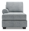 Sofa Lab Roll LAF Chaise - Luna Pewter