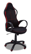 Skylar 26.5\" Gaming Chair - Black & Red