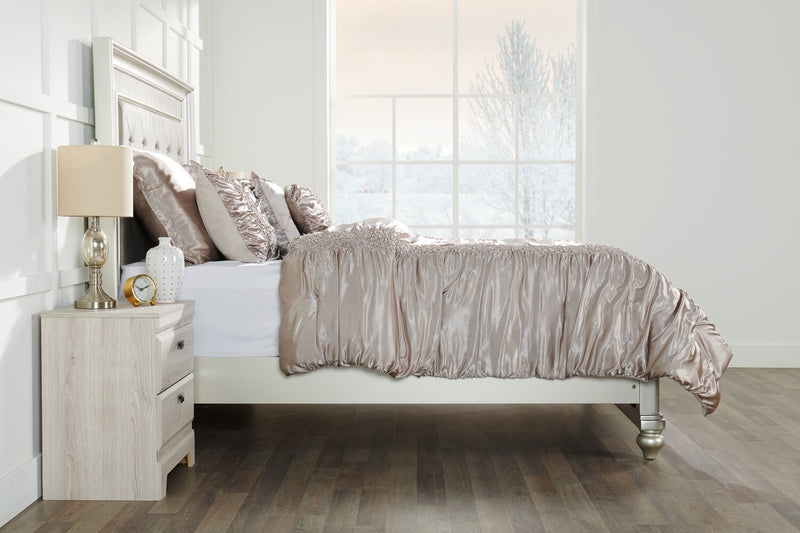 Beatrice 7-Piece Queen Comforter Set - Taupe
