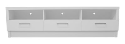 Rio 80" TV Stand - White