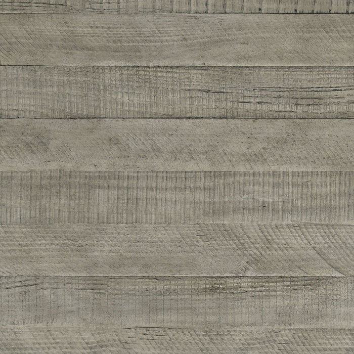 Colson 24\" Rustic End Table with Storage and Shelf - Driftwood