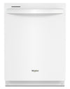 Whirlpool 24\" 50 dBA Built-In Top-Control Dishwasher - White - WDT740SALW