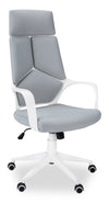 Hayes 25\" Executive Office Chair - White & Grey