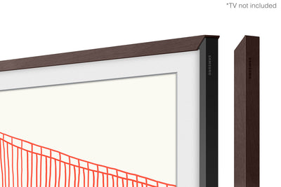 Samsung Customizable Bezel for 43" The Frame TV - Modern Brown