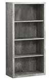 Slade 23.75\" 4-Shelf Bookcase - Grey