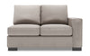 Sofa Lab Track RAF Loveseat - Pax Slate