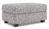 Made in Canada Customizable Sofa Lab The Trunk 39\" Fabric Storage Ottoman - Onyx Multicolour