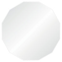 Round Geometric Mirror - 40
