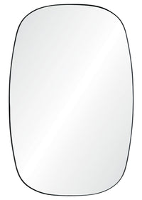 Oval Black Mirror - 24