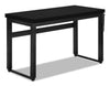Kai 47.25\" Adjustable Height Office Desk - Black