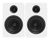 Kanto YU Passive 5.25\" Bookshelf Speakers with 1\" Silk Dome Tweeter - White