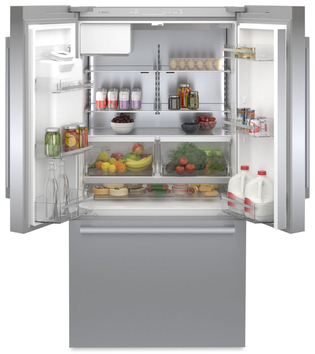 Bosch 21.6 Cu. Ft. Counter-Depth French-Door Refrigerator - B36CD50SNS