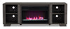 Antoni 62\" Modern Electric Fireplace TV Stand with Storage and Cable Management for TVs up to 70\"- Grey