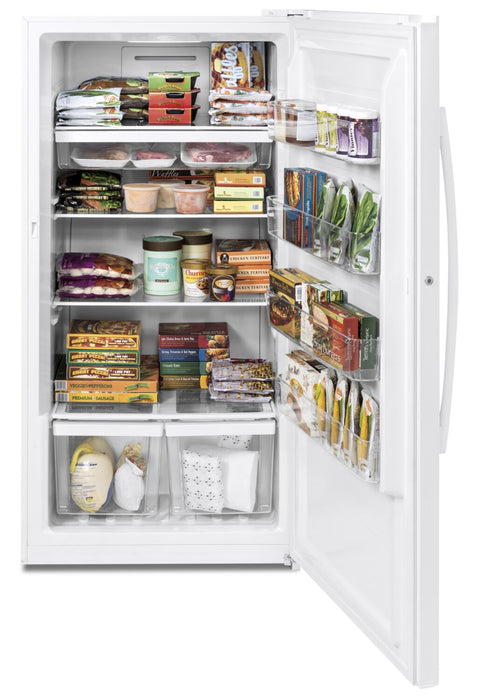 GE 17.3 Cu. Ft. Frost-Free Upright Freezer - FUF17DLRWW