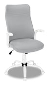 Roman 23\" Ergonomically Designed Office Chair - White