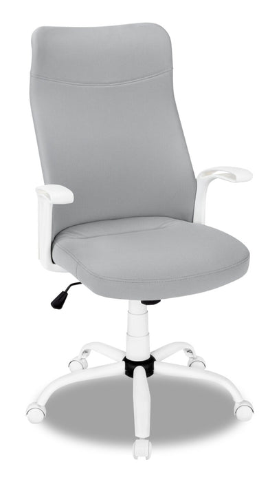Roman 23\" Ergonomically Designed Office Chair - White