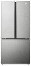 Hisense 29.9\" 20.8 Cu. Ft. French-Door Refrigerator - Stainless Steel - RF210N6ASE