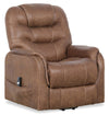 Landon 34\" Microfibre Power Lift Reclining Chair - Brown