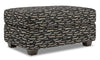 Made in Canada Customizable Sofa Lab The Trunk 39\" Fabric Storage Ottoman - Peppercorn Multicolour