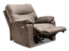 Made in Canada Gybson 38\" Fabric Power Reclining Chair - Latte Brown
