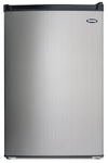 Danby 20.7\" 4.4 Cu. Ft. Single-Door Mini Fridge - Stainless Steel - DCR044B1SLM