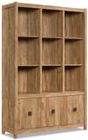 Alfie 48.31\" Bookcase with Cubbyholes & Storage - Light Brown