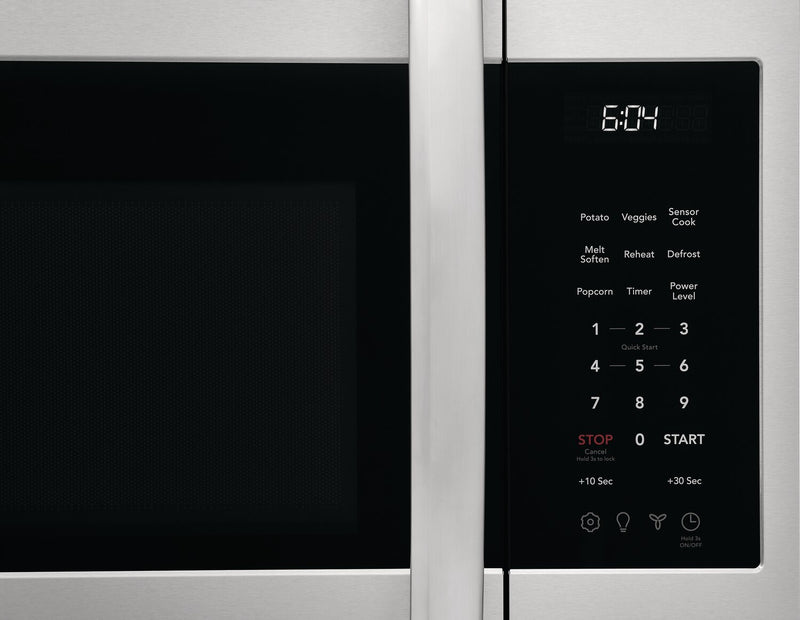 Frigidaire Gallery 1.9 Cu. Ft. Over-the-Range Microwave with Sensor Cook and Effortless Clean™ Interior - Smudge-Proof® Stainless Steel - GMOS1962AF