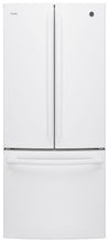 Profile 30\" 20.8 Cu. Ft. French-Door Refrigerator - White - PNE21NGLKWW