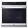 LG 30\" 4.7 Cu. Ft. Electric Wall Oven with True Convection - Smudge Proof Stainless Steel - WSEP4723F