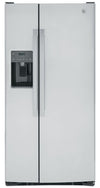 GE 33\" 23.2 Cu. Ft. Side-by-Side Refrigerator - Stainless Steel Fingerprint Resistant - GSS23GYPFS