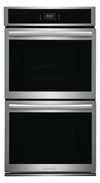 Frigidaire Gallery 27\" 3.8/3.8 Cu. Ft. Electric Double Wall Oven with Total Convection - Smudge-Proof® Stainless Steel\t - GCWD2767AF