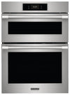 Frigidaire Professional 30\" 1.7/5.3 Cu. Ft. Electric Microwave and Wall Oven Combination with Total Convection - Smudge-Proof® Stainless Steel\t - PCWM3080AF
