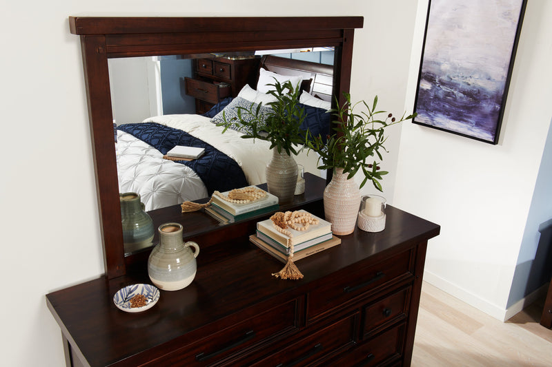 Sonoma Bedroom 9-Drawer Dresser, 62\"W x 42\"H - Mango Brown