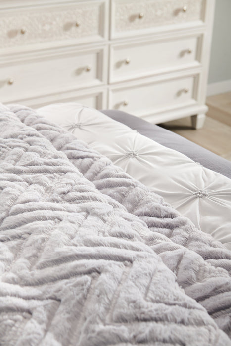 Tilda 3-Piece King Comforter Set - Grey