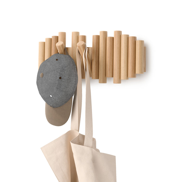 Umbra Picket Rail Wall Hooks - Natural